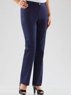 Pantalon coupe droite à traitement nano avec poches et passants
