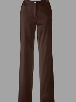 Pantalon coupe droite à traitement nano avec poches et passants