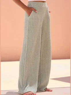 Pantalon côtelé tout doux