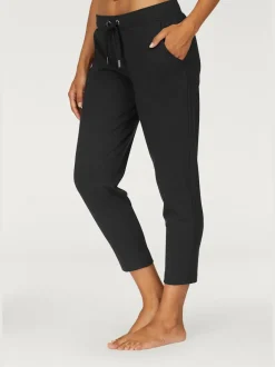 Pantalon de détente 7/8 avec ceinture réglable et poches