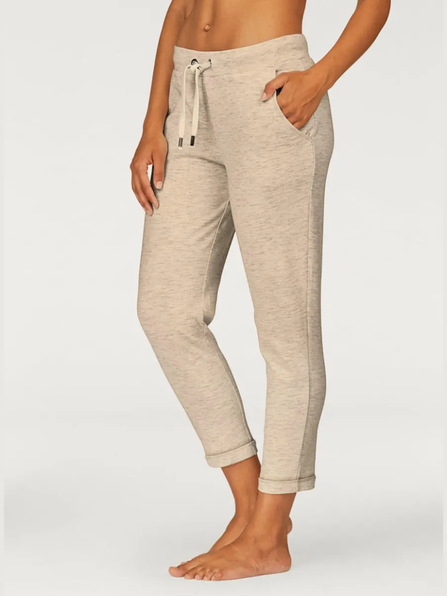 Pantalon de détente 7/8 avec ceinture réglable et poches