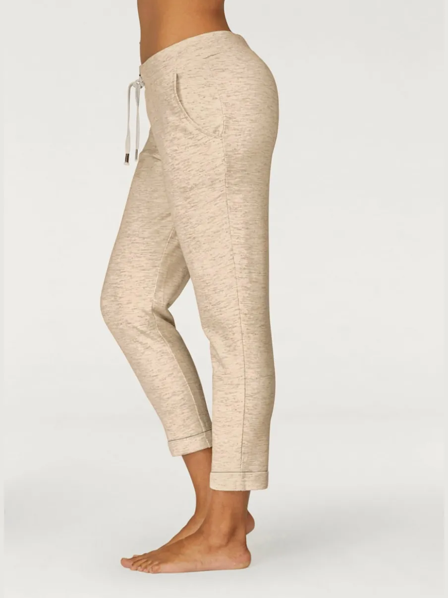 Pantalon de détente 7/8 avec ceinture réglable et poches