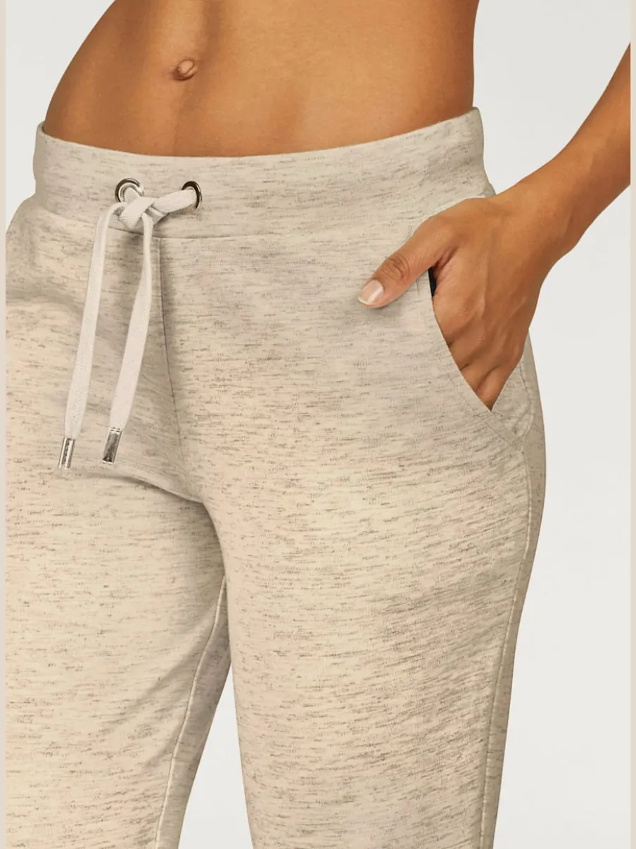 Pantalon de détente 7/8 avec ceinture réglable et poches