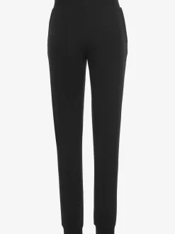 Pantalon de détente avec poches et bords-côtes extensibles