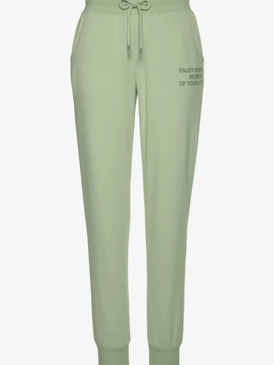 Pantalon de jogging avec imprimé en matière douce et confortable