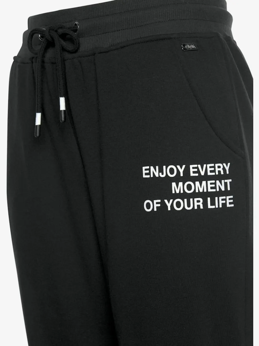 Pantalon de jogging avec imprimé en matière douce et confortable