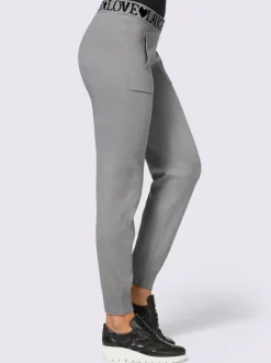 Pantalon de jogging avec inscription et poches confortables
