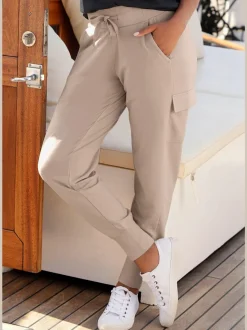 Pantalon de jogging avec poches et ceinture élastique