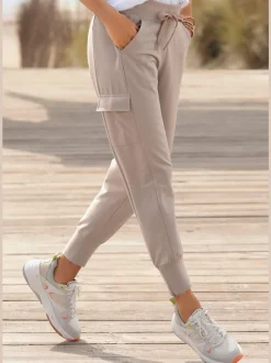 Pantalon de jogging avec poches et ceinture élastique