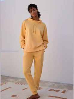 Pantalon de jogging avec poches et bords-côtes confortables