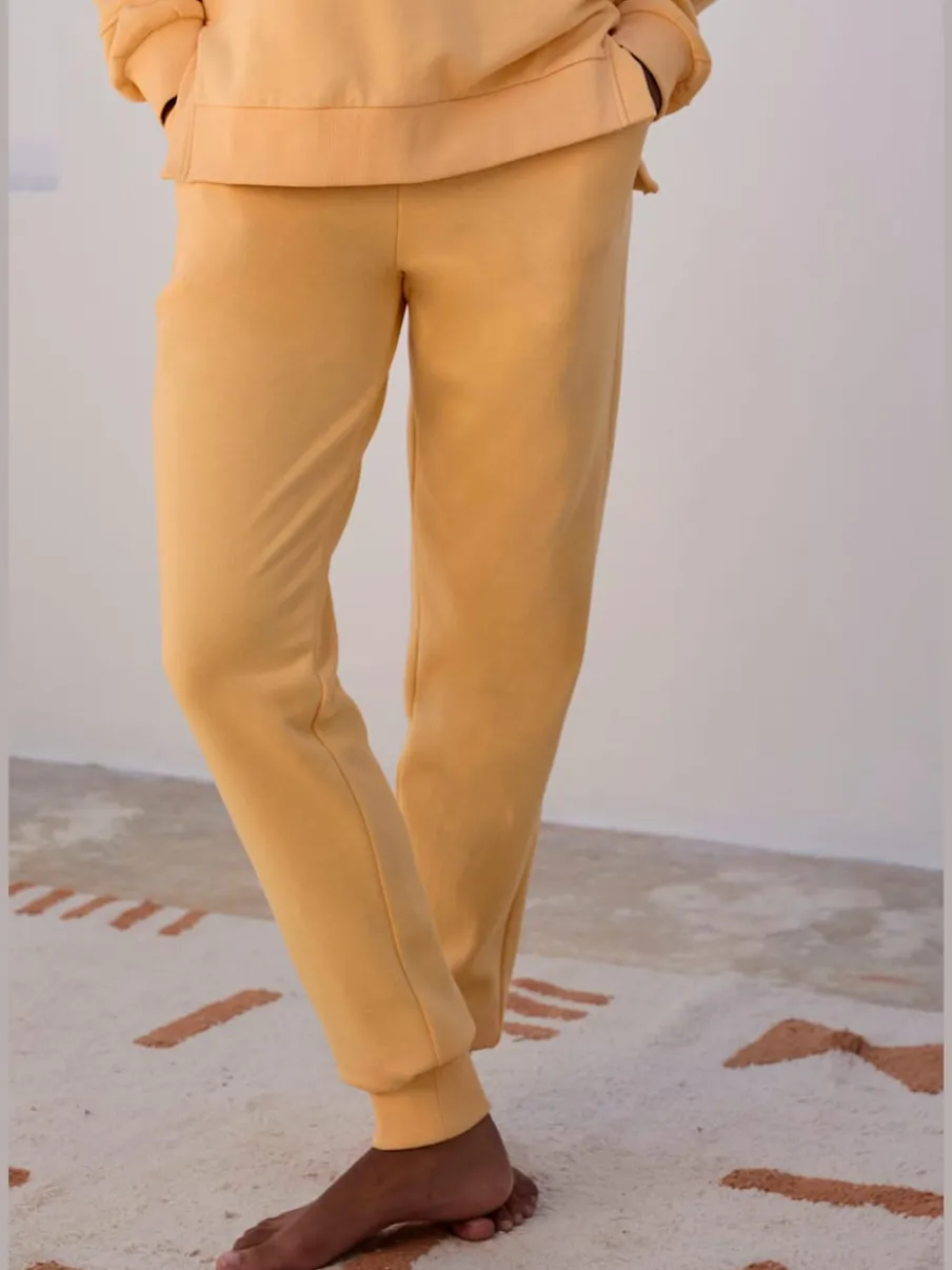 Pantalon de jogging avec poches et bords-côtes confortables