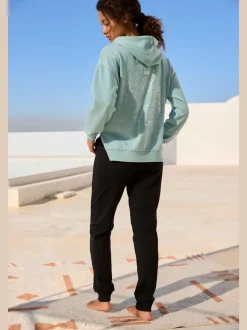 Pantalon de jogging avec poches et bords-côtes confortables