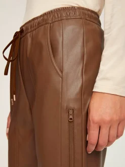 Pantalon de jogging en synthétique avec ceinture élastique et poches