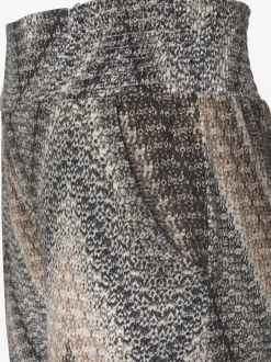 Pantalon de plage avec ceinture élastique et poches latérales