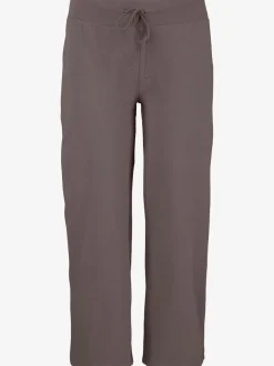 Pantalon de plage léger 7/8 en coton avec ceinture élastique