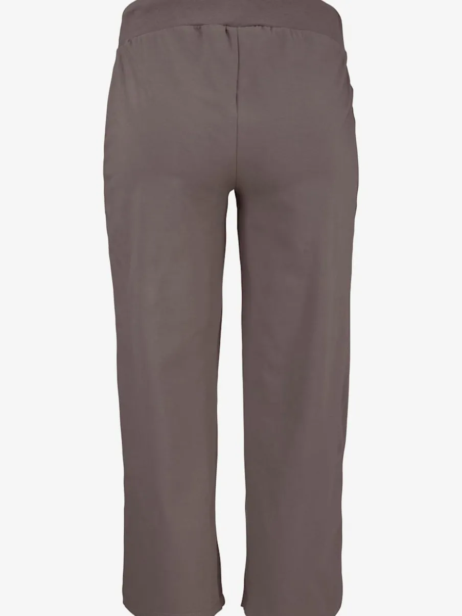 Pantalon de plage léger 7/8 en coton avec ceinture élastique