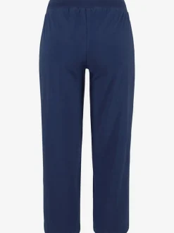 Pantalon de plage léger 7/8 en coton avec ceinture élastique