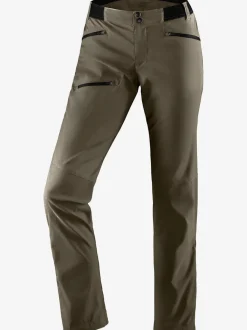 Pantalon de randonnée extensible à taille élastique et poches zippées