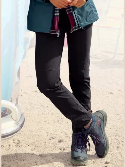 Pantalon de randonnée extensible à taille élastique et poches zippées