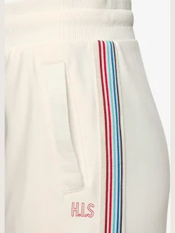 Pantalon de relaxation à rayures avec ceinture élastique et poches
