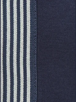 Pantalon de relaxation à rayures avec ceinture élastique et poches