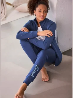 Pantalon de survêtement avec ceinture coulissante et poches