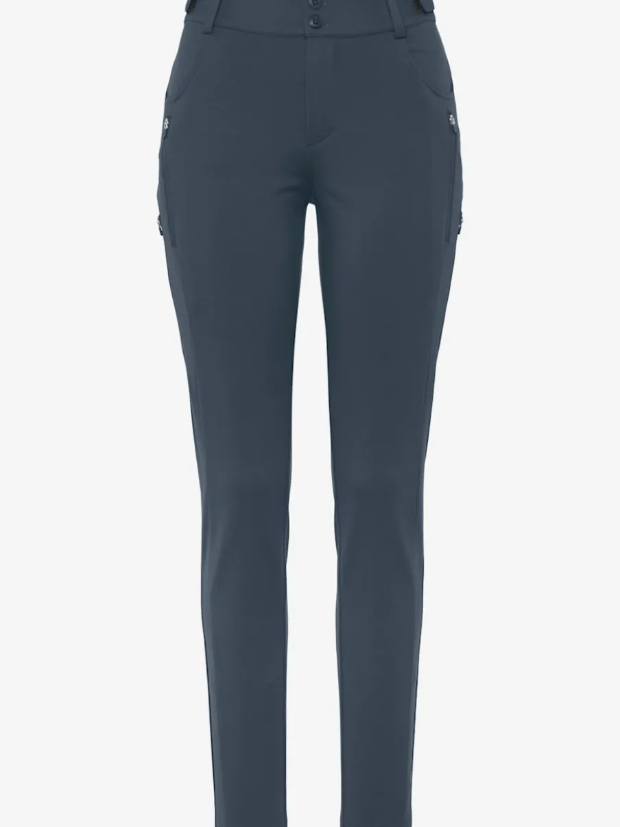 Pantalon de trekking ajusté avec poches zippées pratiques