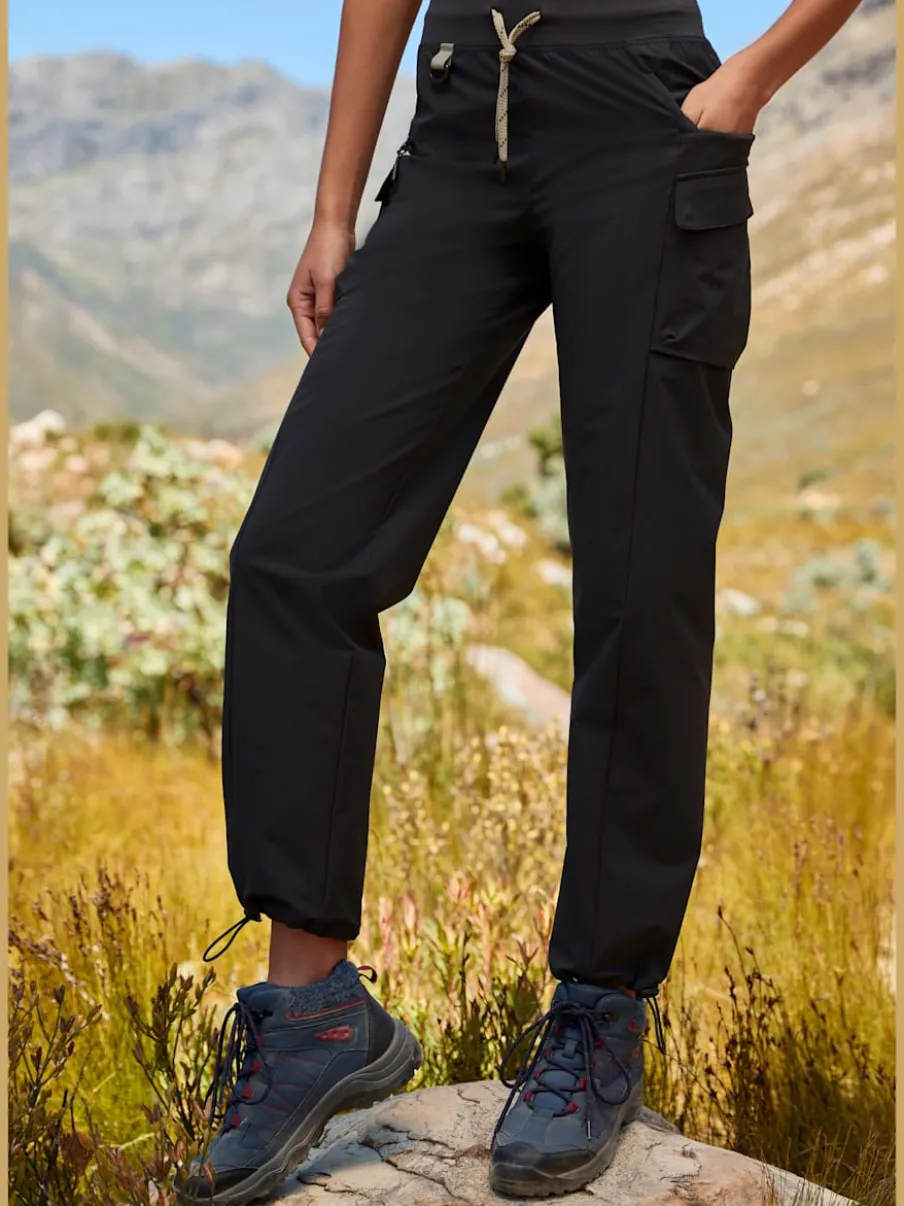 Pantalon de trekking avec poches et ourlet réglable