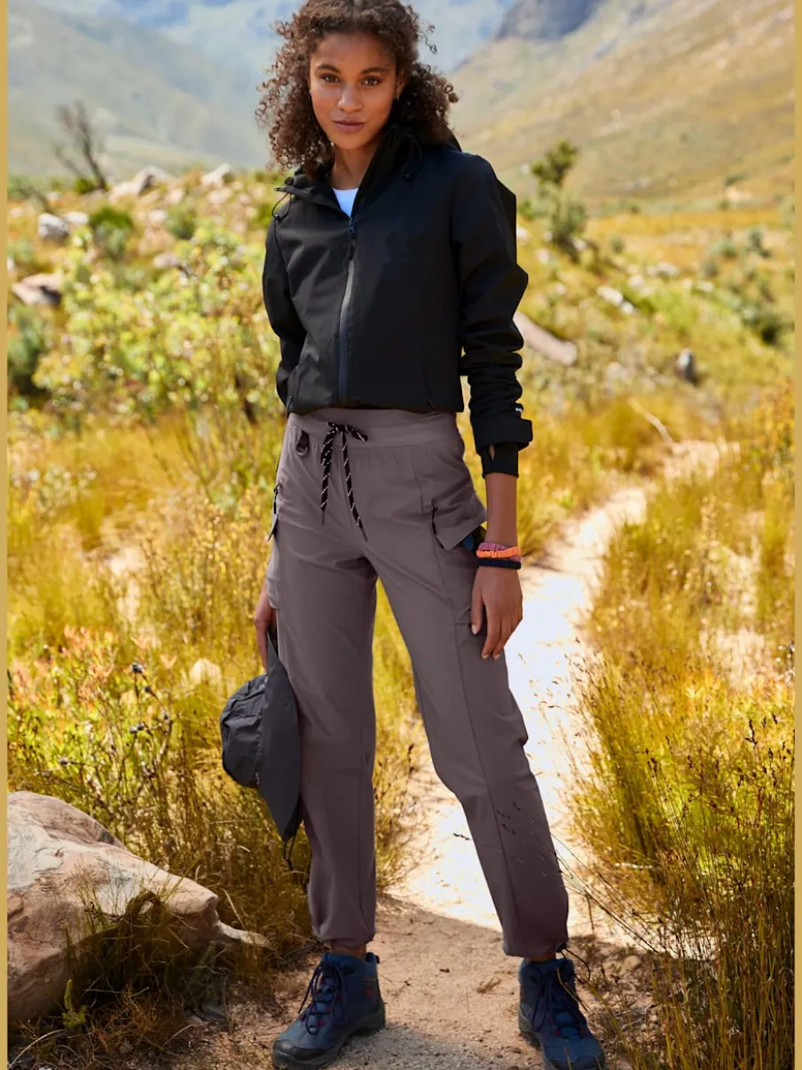Pantalon de trekking avec poches et ourlet réglable