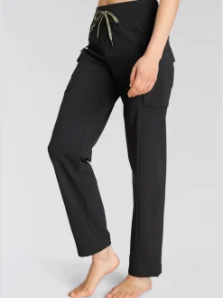 Pantalon de trekking avec poches et ourlet réglable