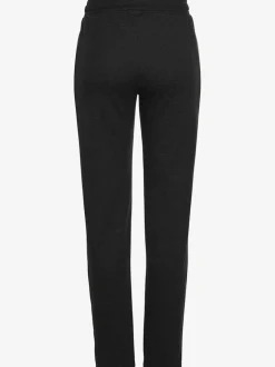 Pantalon d'intérieur avec rayures et bords-côtes à lien ajustable