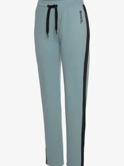 Pantalon d'intérieur avec rayures et bords-côtes à lien ajustable