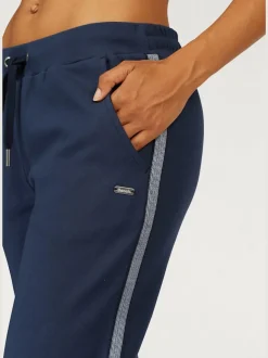 Pantalon d'intérieur en sweat avec bandes latérales et poches
