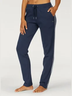 Pantalon d'intérieur en sweat avec bandes latérales et poches