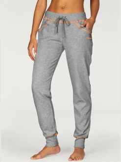 Pantalon détente avec poches pratiques en coton maisons