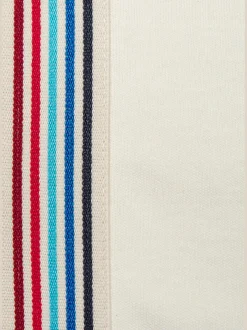 Pantalon détente à rayures latérales avec ceinture élastique et poches
