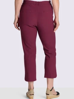 Pantalon en bengaline ceinture élastique