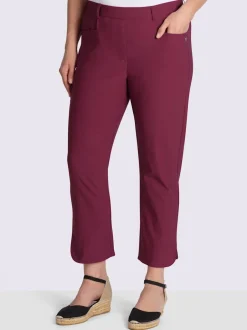 Pantalon en bengaline ceinture élastique