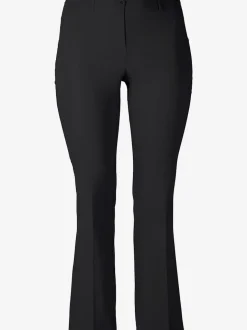 Pantalon en bengaline coupe bootcut décontractée