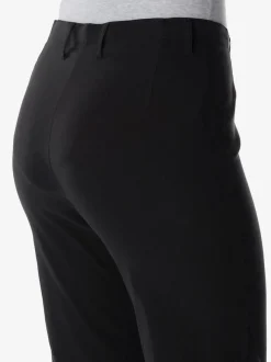 Pantalon en bengaline coupe bootcut décontractée