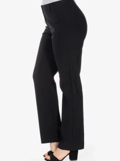 Pantalon en bengaline coupe bootcut décontractée