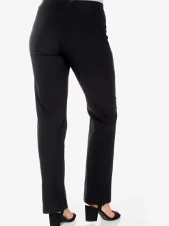 Pantalon en bengaline coupe bootcut décontractée