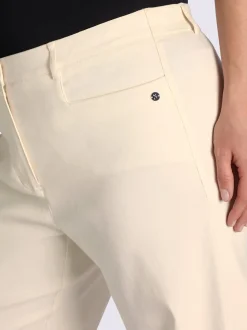 Pantalon en bengaline empiècement confortable et élastique au dos