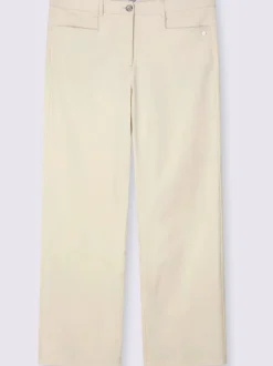 Pantalon en bengaline empiècement confortable et élastique au dos