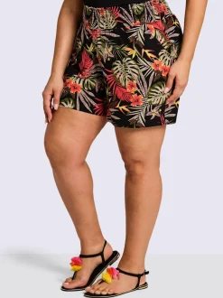 Pantalon en jersey ceinture smockée