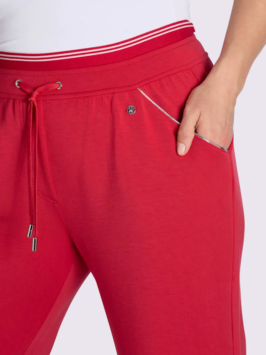 Pantalon en jersey coulisse à la taille