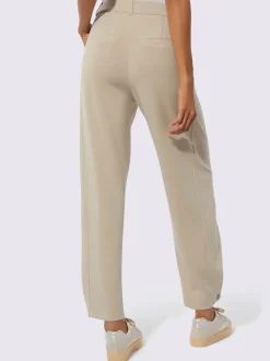Pantalon en jersey modal avec ceinture gainante et poches