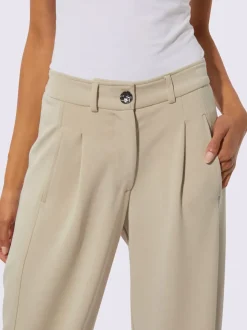 Pantalon en jersey modal avec ceinture gainante et poches