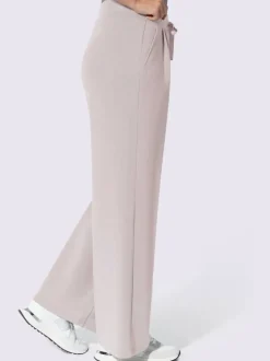 Pantalon en jersey pinces tendance