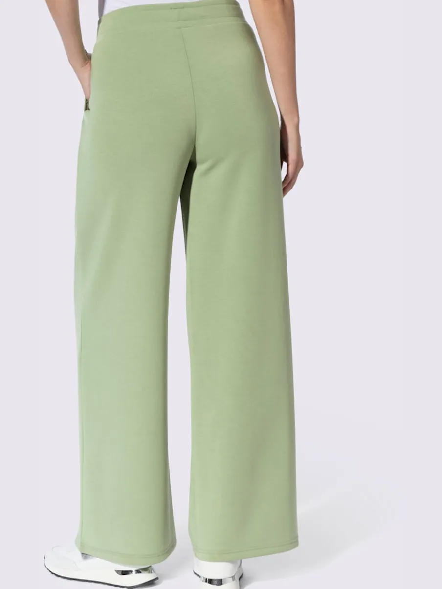 Pantalon en jersey pinces tendance